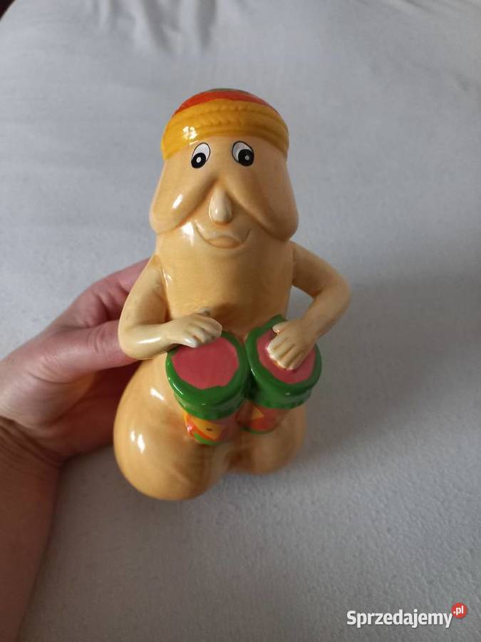 figurka skarbonka grający na bębenkach penisek Puławy