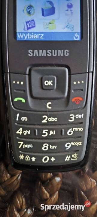 Telefon Samsung SGHC140 Gray śląskie Gliwice