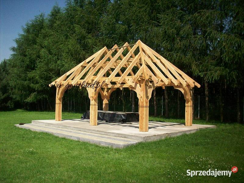 altana drewniana 4x6m garaż altanka lubelskie Lublin