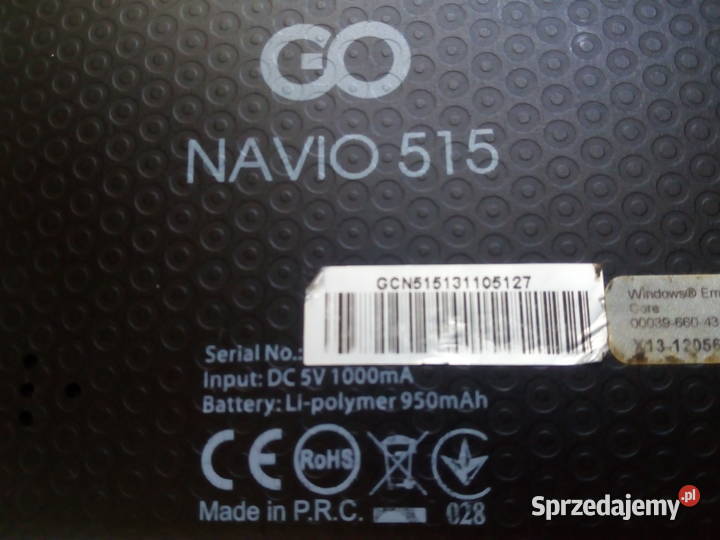 Nawigacja GOCLEVER NAVIO 515 Puławy sprzedam