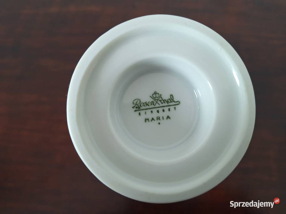 Duży mlecznik Rosenthal Biała Maria porcelana Gdańsk