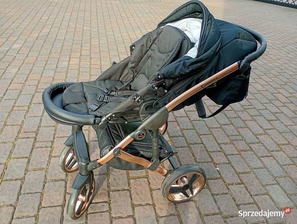 Wózek dziecięcy 2 w 1 spacerówka i gondola marki mazowieckie