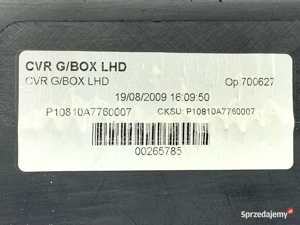 SCHOWEK PASAŻERA NISSAN QASHQAI J10 Crossover