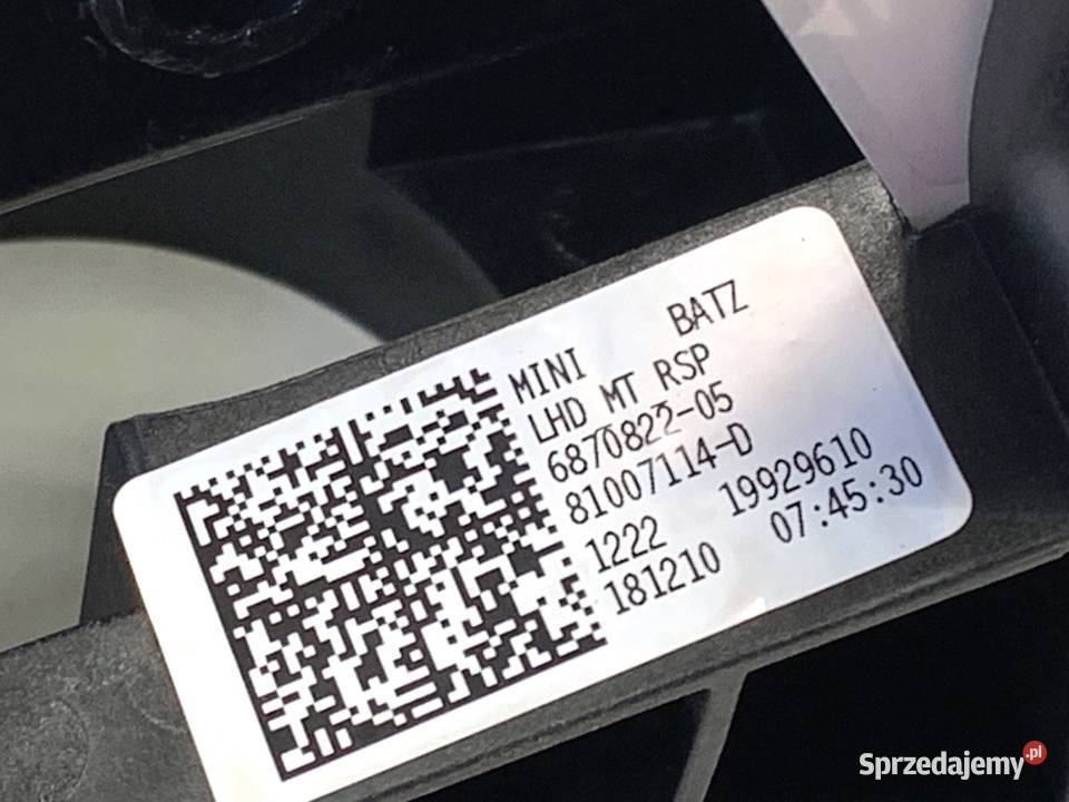 PEDAŁY MINI CLUBMAN F54 6870822 15 136 Pedały podkarpackie