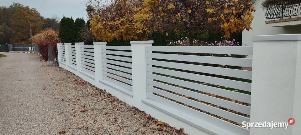 Panele przęsła ogrodzeniowe