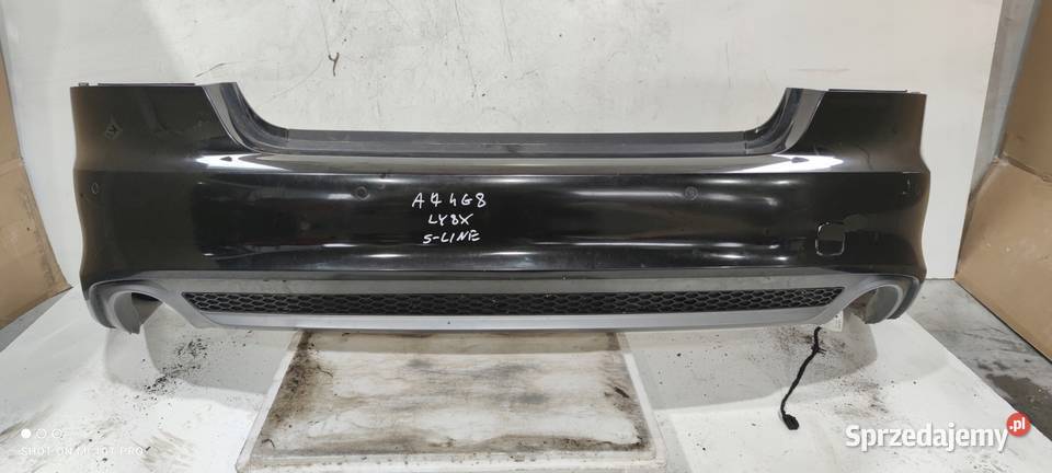 ZDERZAK TYŁ AUDI A7 4G8 S LINE PDC KOMPLET LY8X osobowe