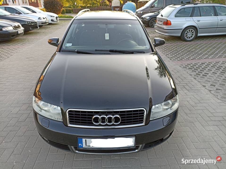 Czarne Audi A4 B6 19 TDI 131 Kombi Xenon Świdnik