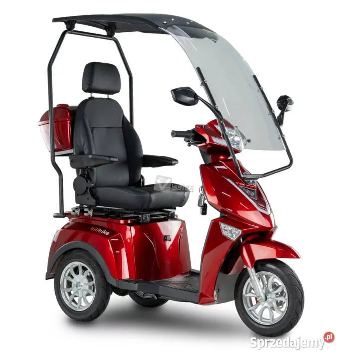 Skuter elektryczny z dachem BILI BIKE SHINO G4 Wrocław