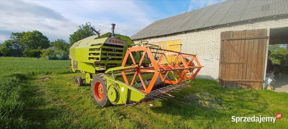 Kombajn zbożowy Claas Consul z sieczkarnią Heder Mostek