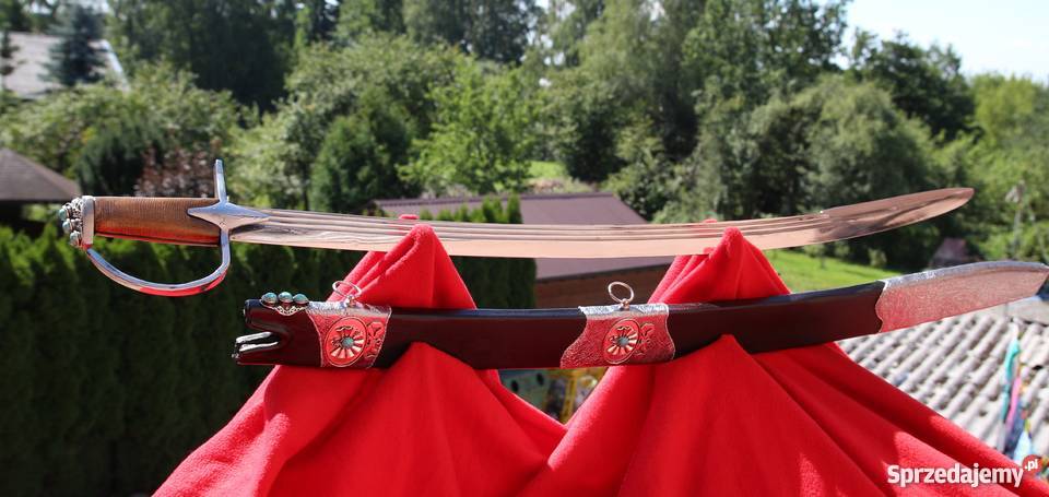 POLSKA Szabla Husarska Kuta Hartowana do podlaskie Sokółka