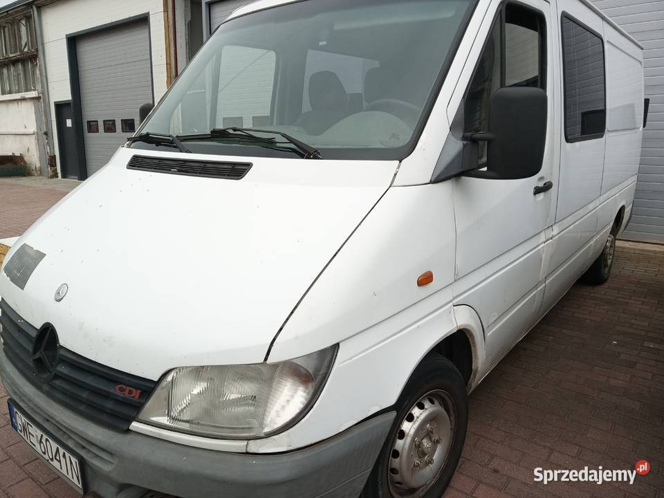 Sprinter 313 brygadówka 6 osobowy immobilizer Wejherowo