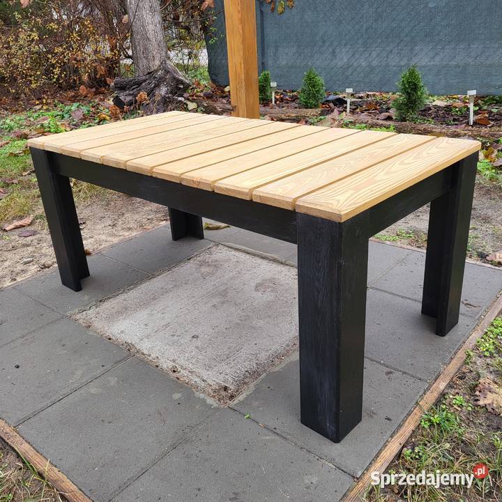 Stolik kawowy na taras balkon do salonu w stylu Sarnaki