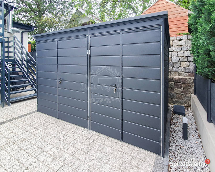 Schowek Domek Ogrodowy 35x2m 2x Brama Antracyt Chojnice sprzedam