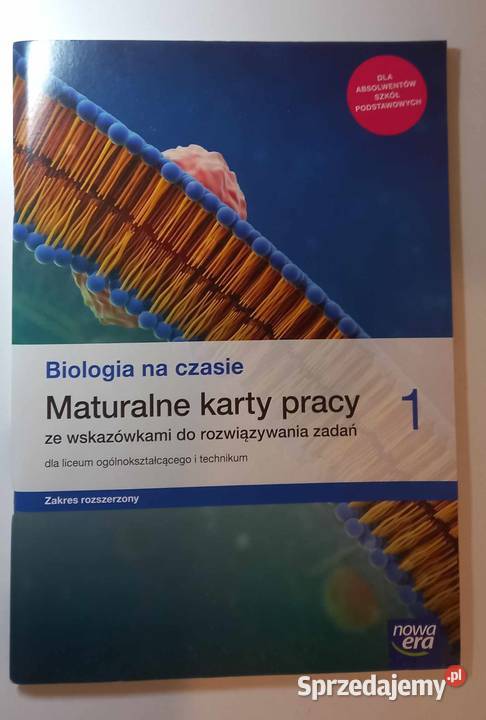 MATURALNE KARTY PRACY DO BIOLOGII