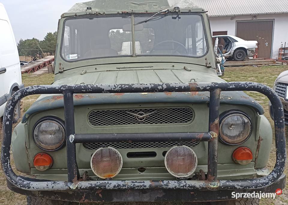 UAZ 469 benzyna Oryginał Kompletny całość części Sieniawa sprzedam