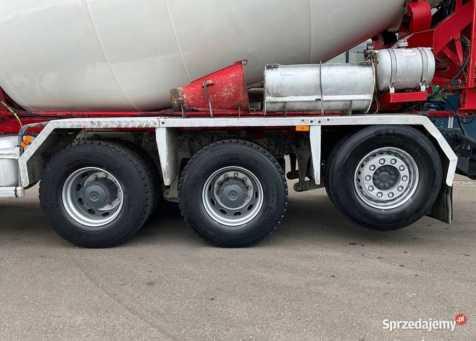 BETONIARKA 9m Mercedes eur 6 Rok produkcji 2017 Betonomieszarki Warszawa