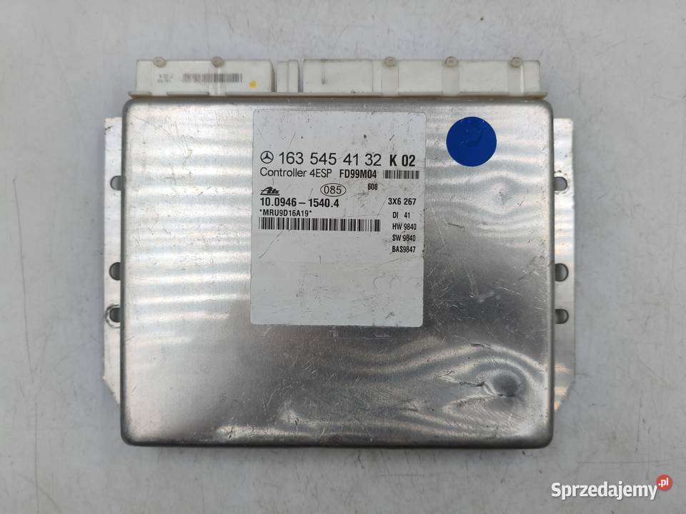Moduł Sterownik ESP Mercedes W163 1635454132