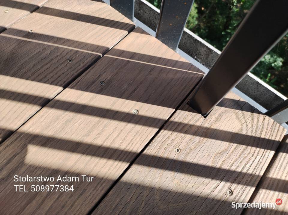 Stolarstwo tarasy altanki drewniane zabudowy Warszawa
