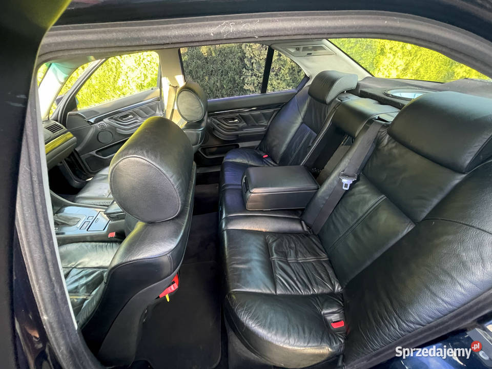 BMW seria 7 E38 LPG 28i Orientblau Film małopolskie Libiąż