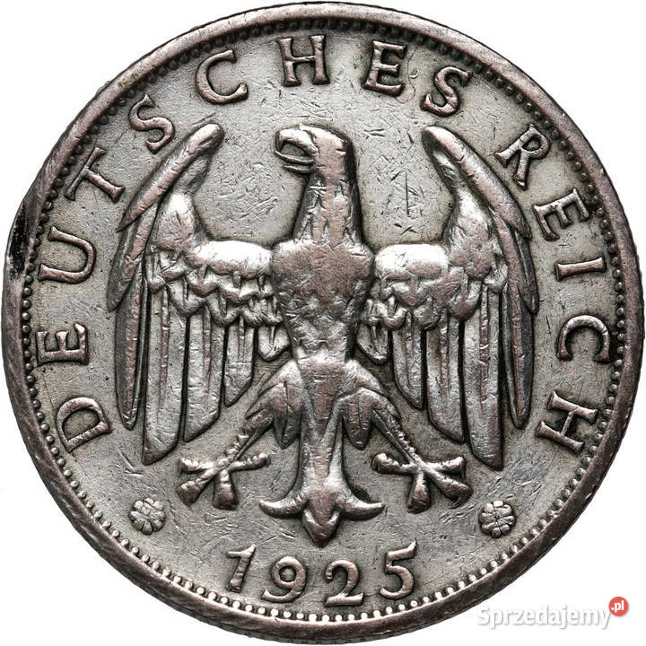 MONETA Niemcy Weimar 2 marki 1925 A K41 Warszawa sprzedam