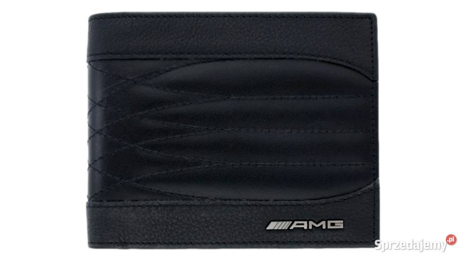 MERCEDES Portfel czarny skorzany AMG Oryginalny śląskie Ruda Śląska