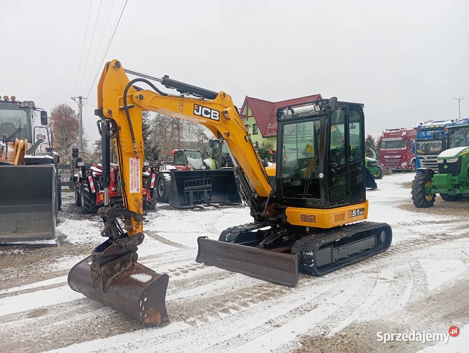 JCB 51 R1 MINI KOPARKA GASIENICOWA małopolskie Racławice