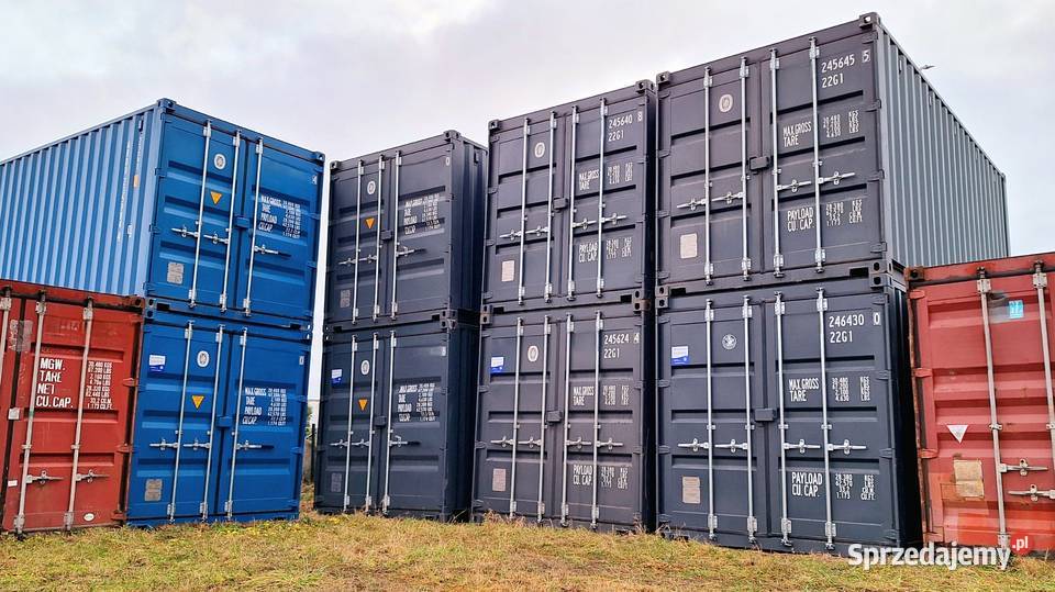KONTENER MORSKI 20DV NOWY dostępny ręki 6metrowy Krokowa sprzedam