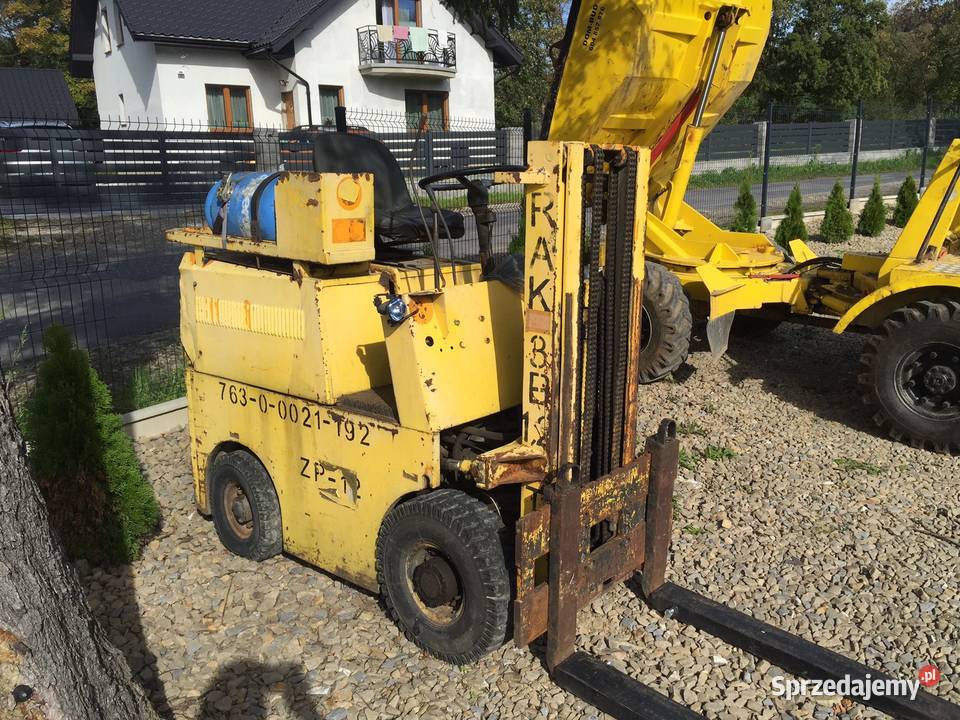 Wózek widłowy RAK Gaz Nowy Sącz