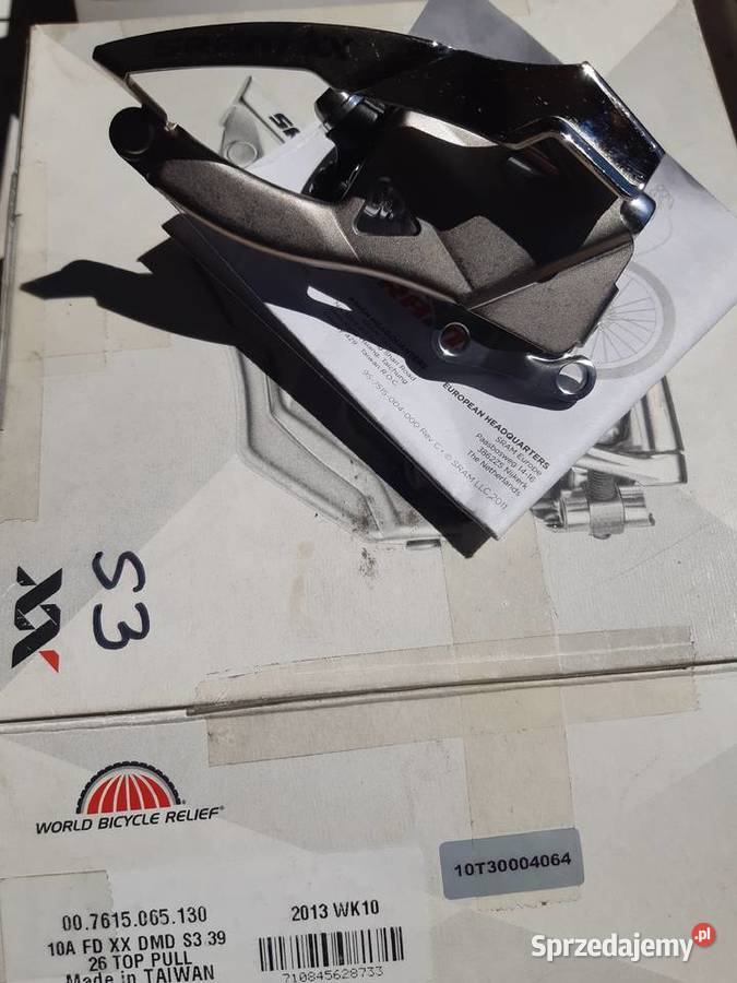 Przerzutka przednia SRAM XX S3 2x Top Pull Dębica