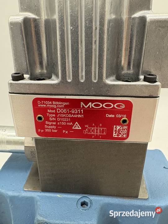 MOOG D0619311 D662Z4741B Prortional Control