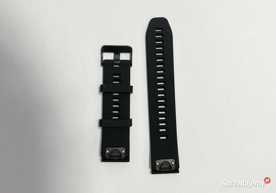 Pasek silikonowy do zegarka Garmin 22mm Czarny Warszawa