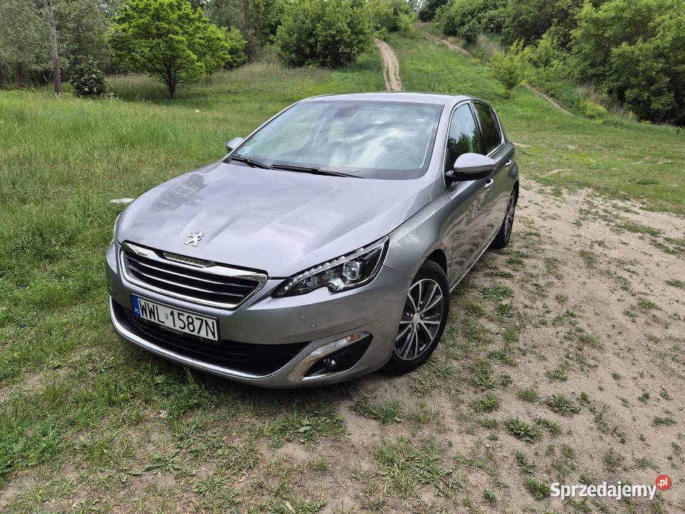 Peugeot 308 Allure Hdi Led centralny zamek Warszawa