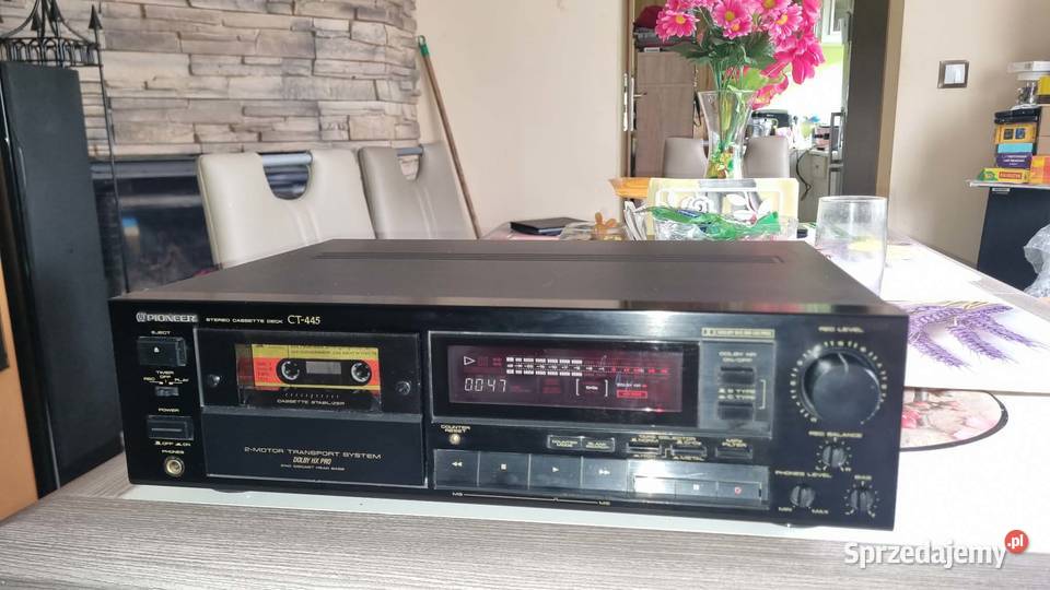 Magnetofon kasetowy Pioneer CT445 Dolby B C HX Warta