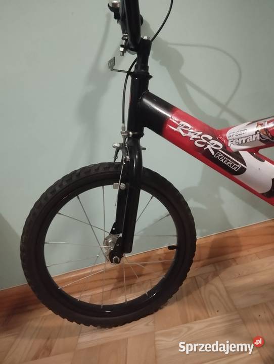 Dziecięcy rowerek BMX FerrariZygzak McQueen 16 Rowerki Warszawa
