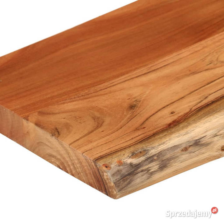 Półka ścienna 80x20x25 drewno akacjowe naturalna Półki Warszawa