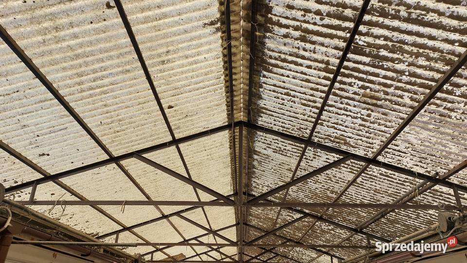 Zadaszenie segmentowe z rozbiórki sprzedam