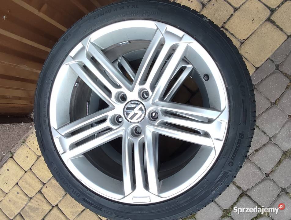 Alufelgi 18 z nowymi oponami Ćmielów