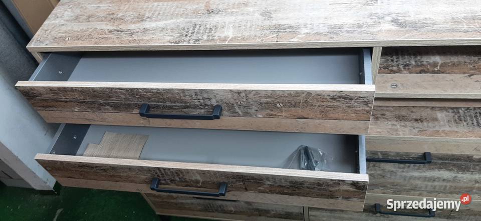 komoda Roof imitacja drewna 125cm Komody Poznań sprzedam