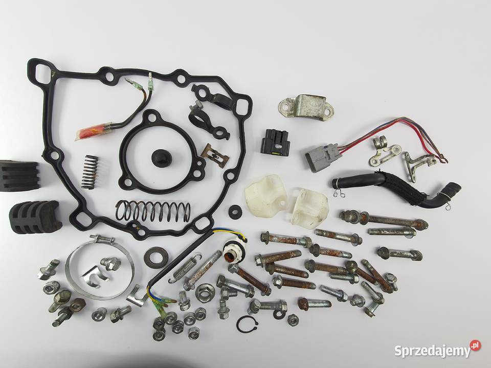 Sruba Nakretka Sprezyna Seger Wtyczka Guma Części motocyklowe Łódź