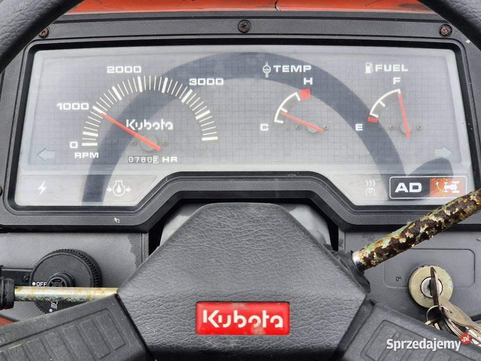 Traktorek traktor KUBOTA GT3D 44 21 Małuszyn