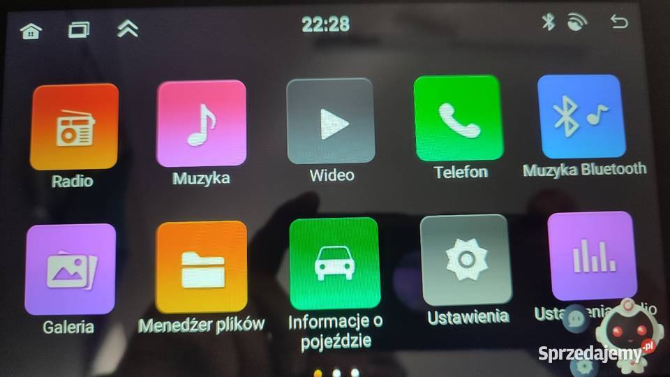 Radio 2 din kamera cofania Karsznice