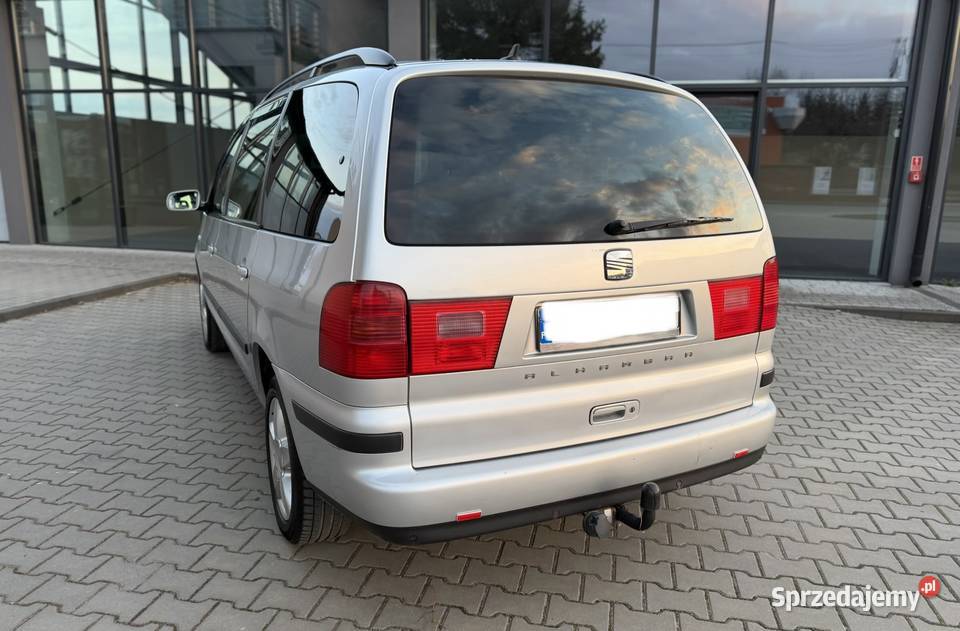 Śliczny 7 osobowy Seat Alhambra 140 łódzkie Radomsko