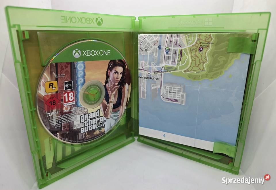 Gra GTA 5 Xbox One warmińsko-mazurskie Elbląg