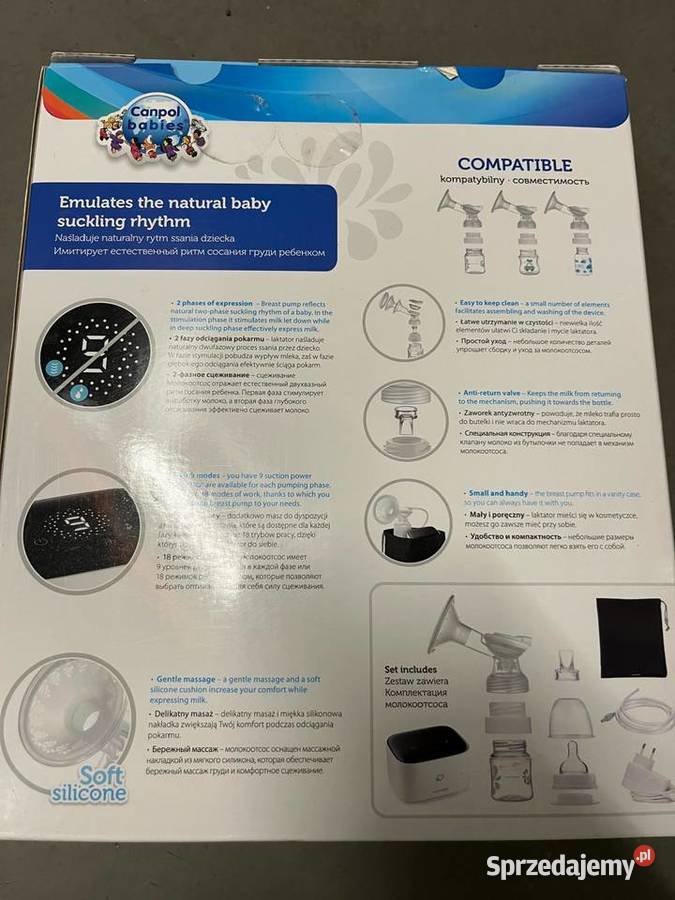 Laktator elektryczny Canpol Babies EasyNatural Warszawa