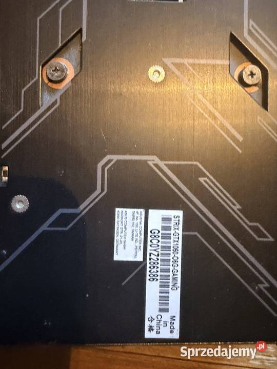 Asus strix 1060 6gb mazowieckie Radom