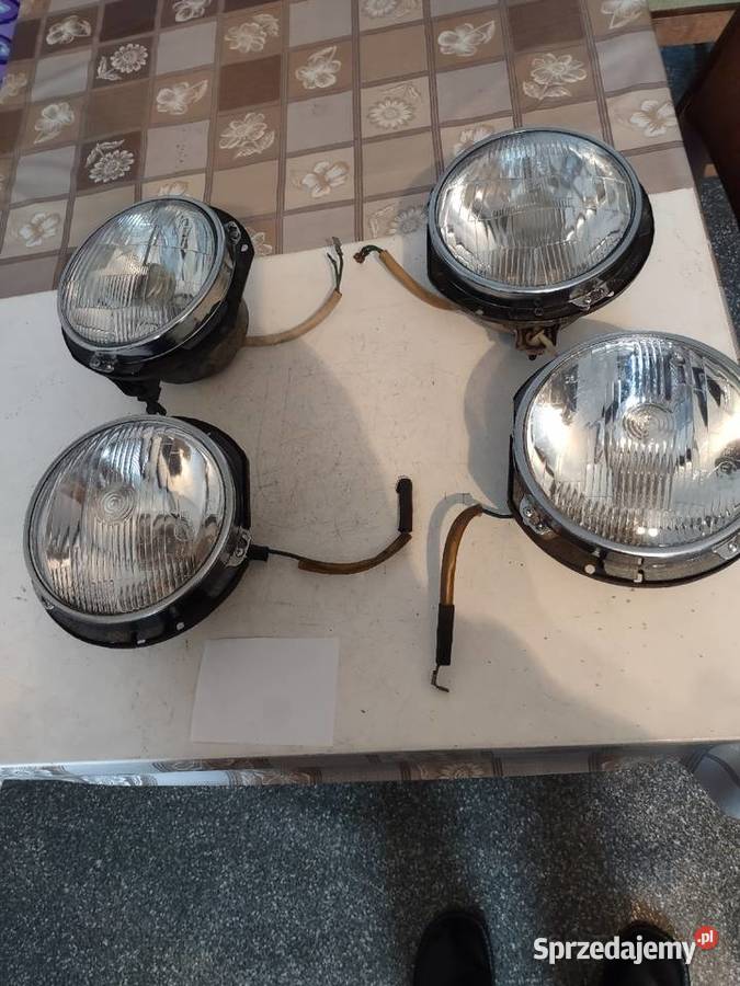 FIAT 125P LAMPY PRZÓD ZELMOT ORYGINAŁ KOMPLET Lublin sprzedam