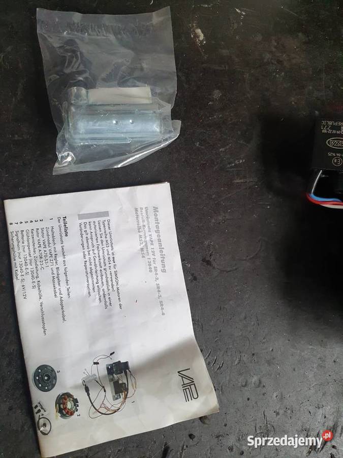 Zapłon vape simson sr4 kujawsko-pomorskie Świecie