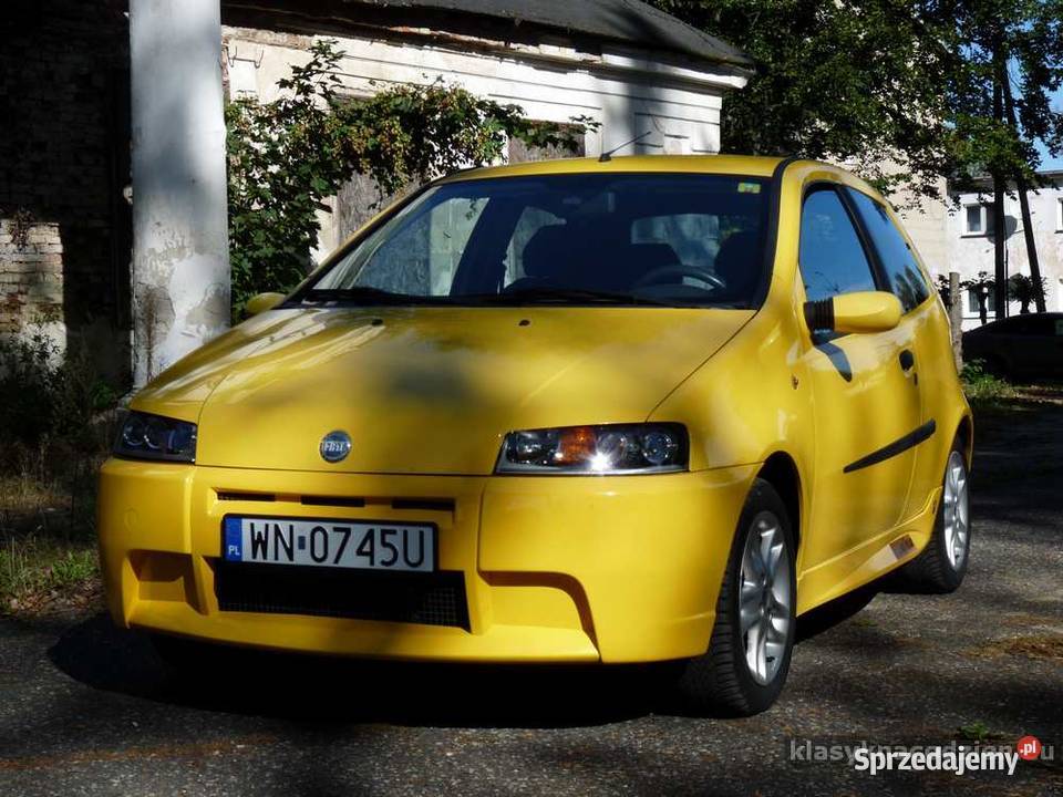 Fiat Punto HGT Abarth Giallo Ginestra 131KM Warszawa