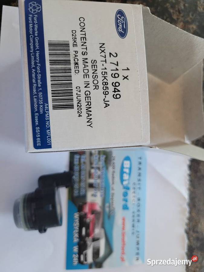 Czujnik PARKOWANIA FORD TRANSIT CUSTOM Radom