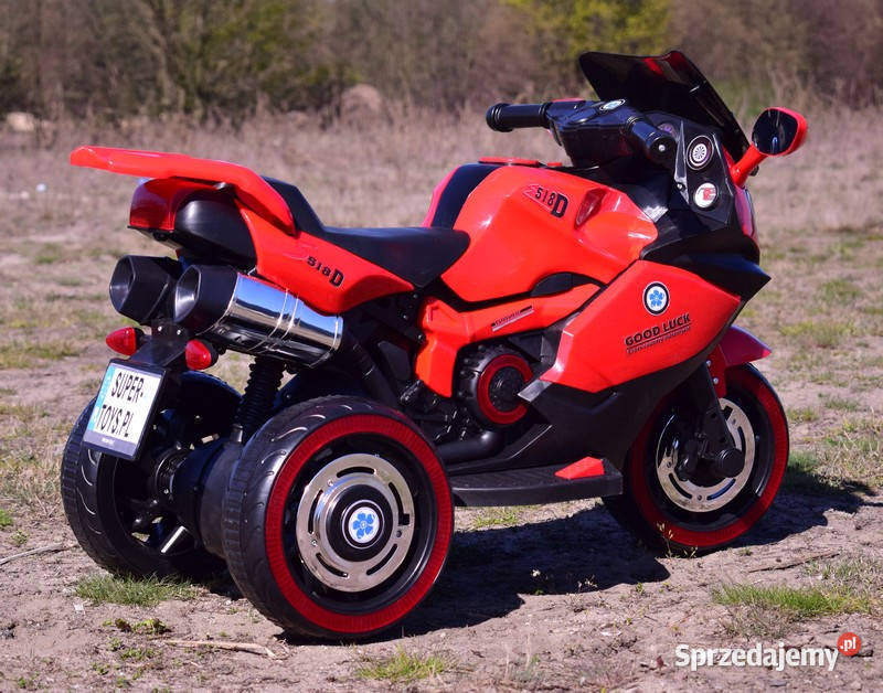 motorek MOTOR ŚCIGACZ na akumulator dzieci Myszków